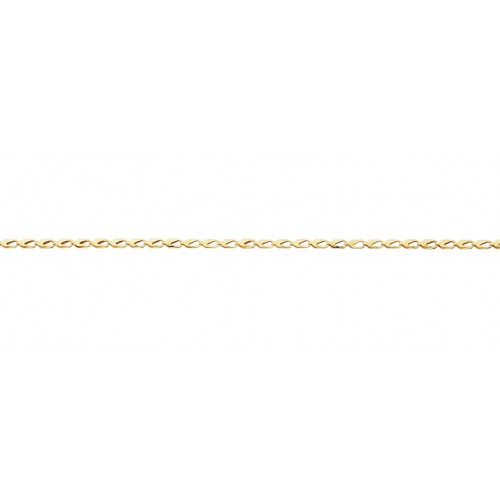 10kt yellow gold bracelet -7.25" VI60-7